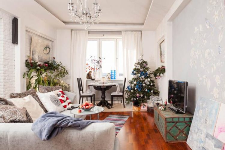 Как стильно украсить дом к рождественским праздникам: 50 фото