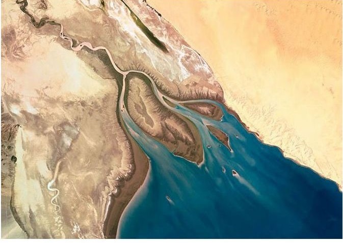 Хрупкая красота рек Земли: 20 впечатляющих снимков из космоса