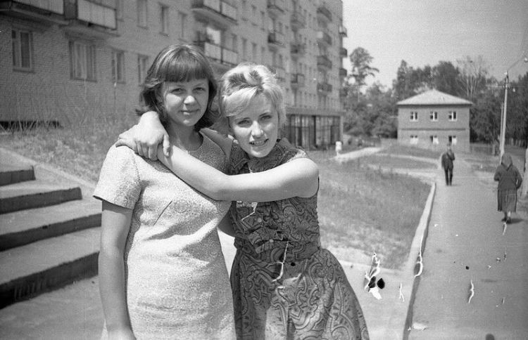 Красота простых девушек времен СССР