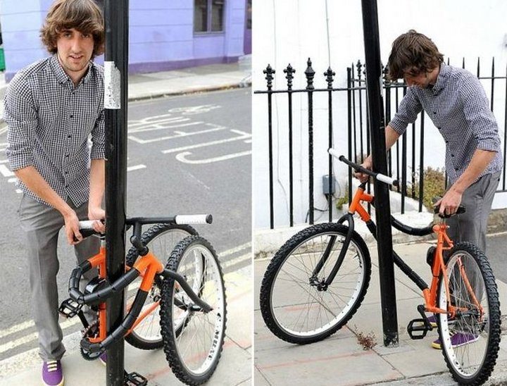 Самые смешные и необычные велосипеды мира